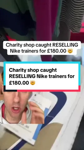 this is so bad 😫 #charity #trainers #reselling 