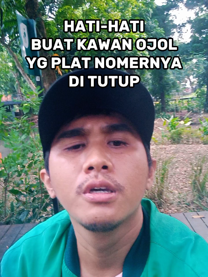 Hati Hati Buat Kawan Ojol Yg Plat Nomer Nya Di Tutupin Masker Dll Lagi Di Incer Pak Polisi. #ojol #waspada #jakarta #fyp  #tilangpolisi 
