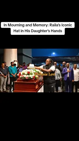 Carrying Baba’s legacy with love. Winnie Odinga holds her father’s iconic hat as Kenya welcomes Raila Odinga home one last time. 🇰🇪🕊️ #trendingnow  #KenyaMourns  #RIPRaila  #fypシ゚ 