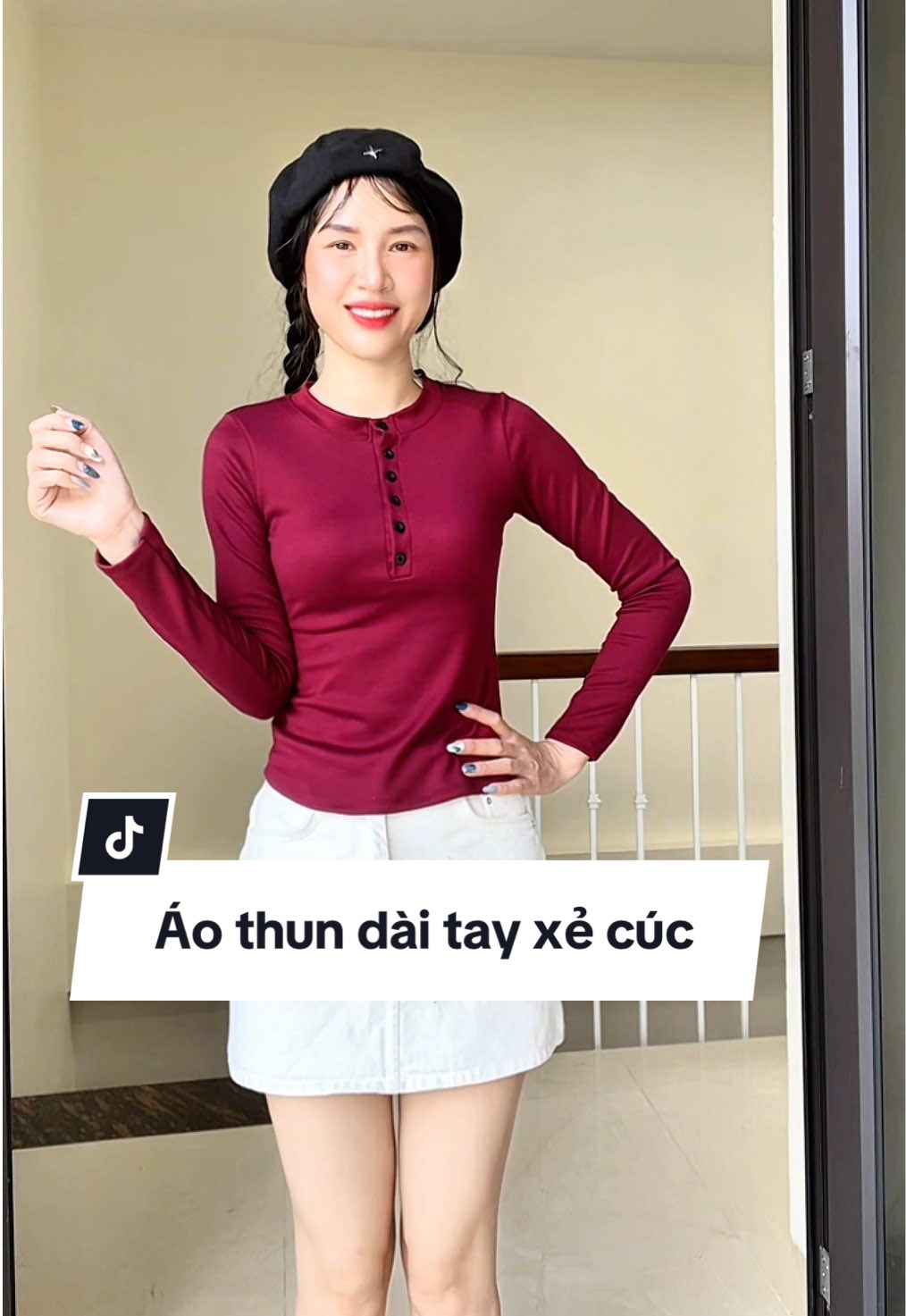 Mí bà đang tìm áo thun dài tay phải hem #aodaitay #aothundaitay #coolme 