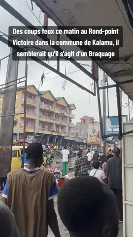 Des coups feux ce matin au Rond-point Victoire dans la commune de Kalamu, il semblerait qu'il s'agit d'un Braquage #congolaise🇨🇩 #rdcongo🇨🇩 #kinshasa🇨🇩 