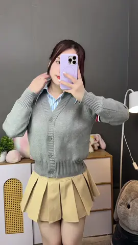 (BST Thu Đông HTIQUE) DEAL mở bán áo khoác cardigan dệt kim ba sọc #aokhoaccardigan #aokhoaclen #aolencardigan #htique #xuhuong 