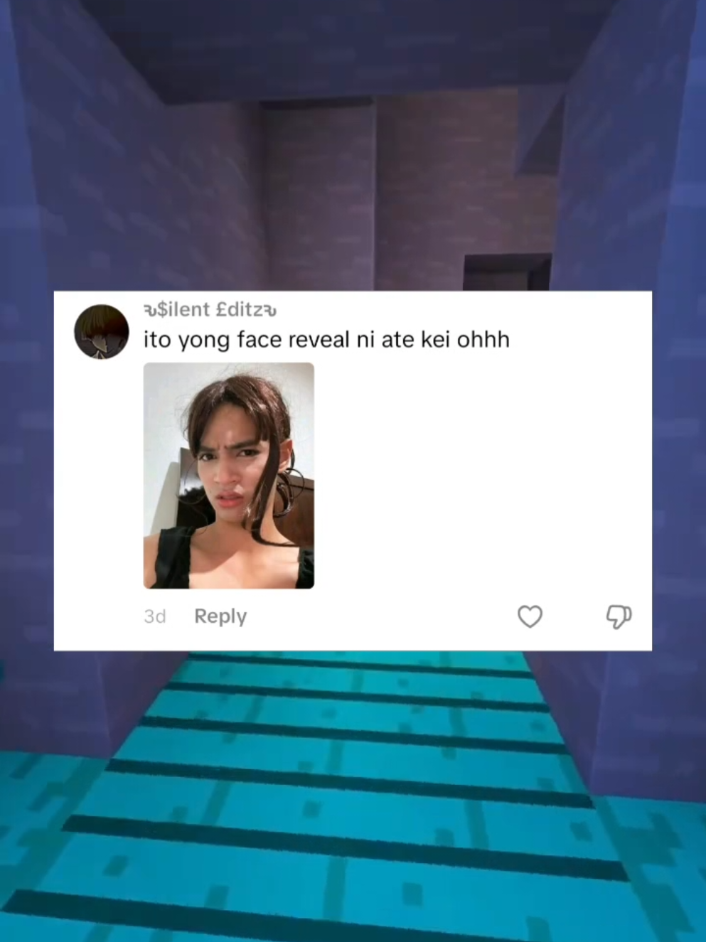 wala talaga ako maisip na intro bahala na d ko pa naman alam kumanta XD #Minecraft #keizuha #keinyxsmp #readingcomments #fyp 