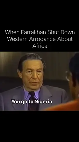 #ThrowBack Minister Louis Farrakhan's powerful message exposes the West's hypocrisy towards Africa, emphasizing that defending African dignity is not about seeking validation, but about demanding respect.  His words cut through decades of bias and exposed the hypocrisy behind how the West sees Africa, reminding us that defending our dignity is not defiance, it's a duty. It's time to shatter the chains of validation and claim the respect Africa deserves. . . . Video Credit: @amplifyafrica  #Africa #AfricanVoices #Afriheritage