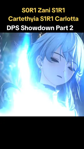 DPS Showdown P2 #wutheringwaves #wuwacontest27 #cartethyia #zani #carlotta 