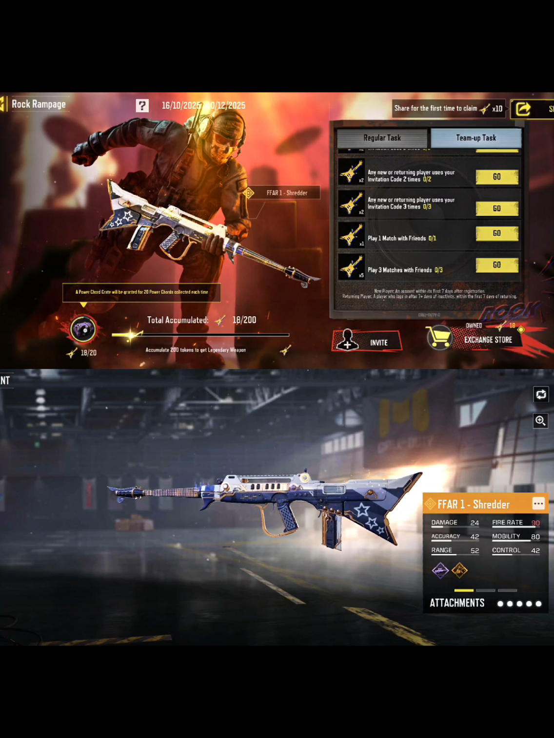 LEGENDARY FFAR 1 - SHREDDER IS NOW AVAILABLE🔥 #codm #codmobile #legendaryffar #garenacallofdutymobile #garenacodm 