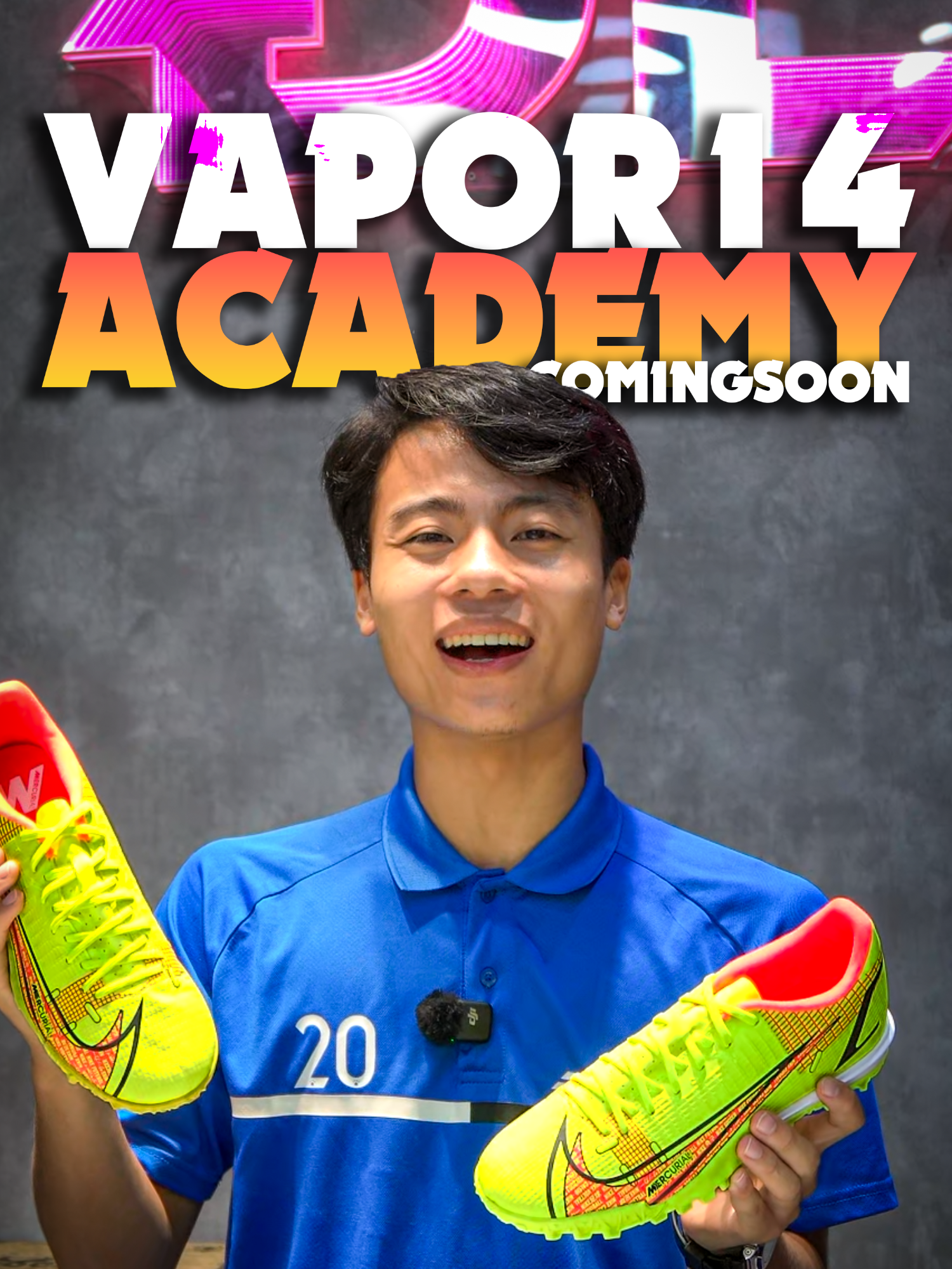 Anh em đã có thể liên hệ đặt trước rồi nhé #dinhlucsoccer #dinhlucreview #xuhuong #xuhuongtiktok #giaydabong #giaydabanh #vapor14academy