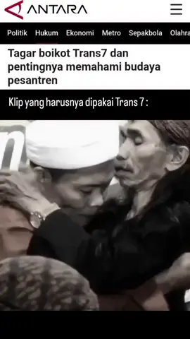 Harus nya trans7 Pakai klip ini #Trans7