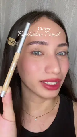 Glitter Eyeshadow Pencil ✨ #eyeshadowpencil #glittereyeshadow #eyeshadow #