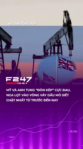 Mỹ - Anh siết vòng vây, Nga ngộp thở thật rồi 😮💨 #f247 #tiktoknews #fyp #my #nga