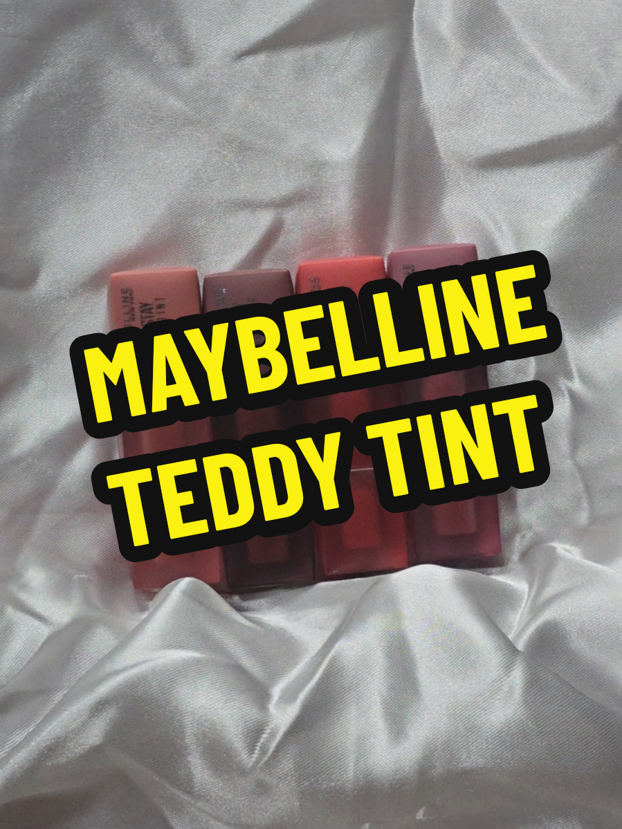 Replying to @gwenbeautyrecos#teddytint #teddytintph #maybellineph #maybellineteddytintid #fyp   DISCLAIMER : Price subject to change after the sale.