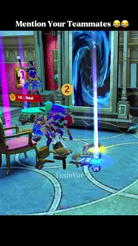 Mention Your Teammates 😂😂😂 #pubgmobile #pubgmnextstarprogram #yasinvaigaming #pubgmobilec9s26 #viral 