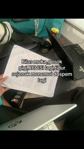 Rutinan mahasiswa semester akhir#skripsi #keperawatan #fyp 