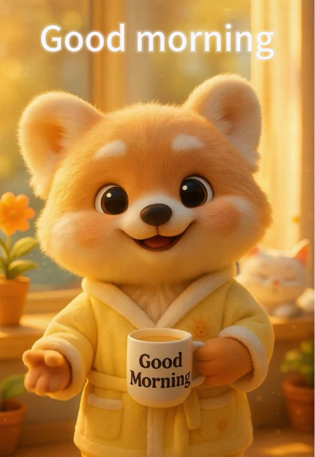 Good morning#redpanda #cutesong #babysong #morning #cuteanimation 