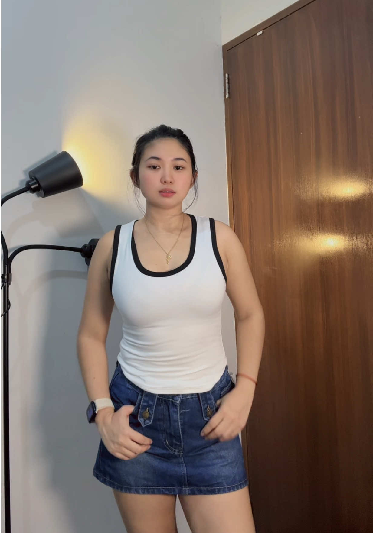Michi sando top / halter top >> #GirlOnTrend #casual #basic #tiktokshopstyleitgirl #sando 
