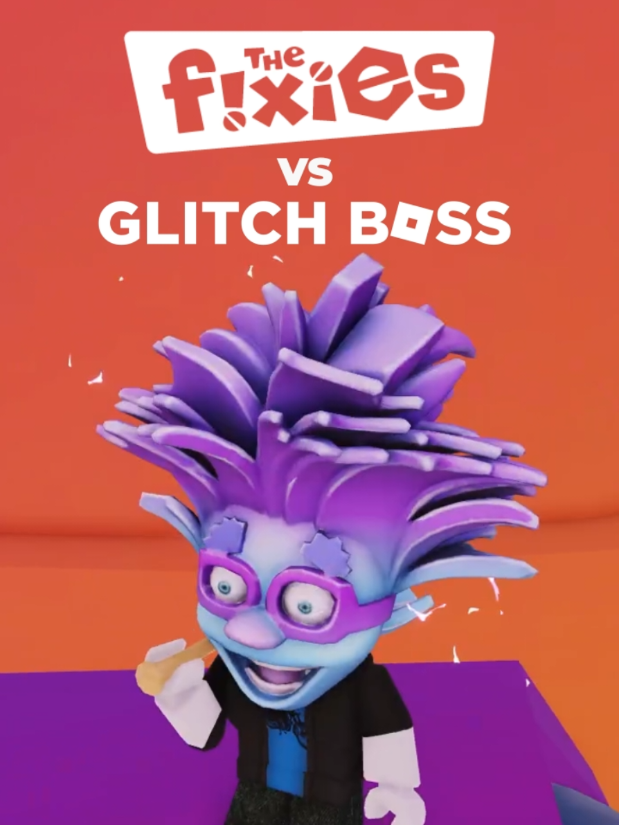 Fixies vs Glitch Boss - Now live on @Roblox  💥 It’s time to step inside the computer for an epic showdown! Four Fixies team up to repair the PC and save it from the Glitch Boss! They can disguise, run, jump, and hide from the fast Glitch Boss that is hunting them down to cause chaos and neutralize them! 😈💻 🎮 Search for “Fixies vs Glitch Boss” on Roblox and start playing now! #roblox #fixies #kidsgame  #fixiesvsglitchboss #robloxgames 