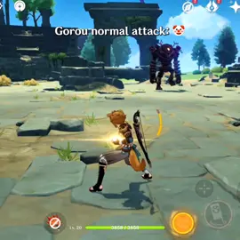 The best gorou mechanic #fyp #GenshinImpact #genshin #genshinimpact33 #genshinimpact34 