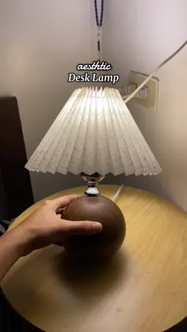 Aesthetic desk lamp. #homeessentials #homedecor #desklamp #fyp 