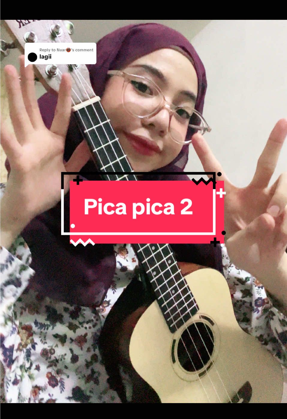 Replying to @Nuar📵 pica pica itu apa yang ? Aku ga ngerti tapi aku suka lagu nya ☺️  🎵: Pica Pica 2  🎤 : @Juan Reza  #picapica #soundofsea #ijaanyanyitibai #fyp #ukulelecover 
