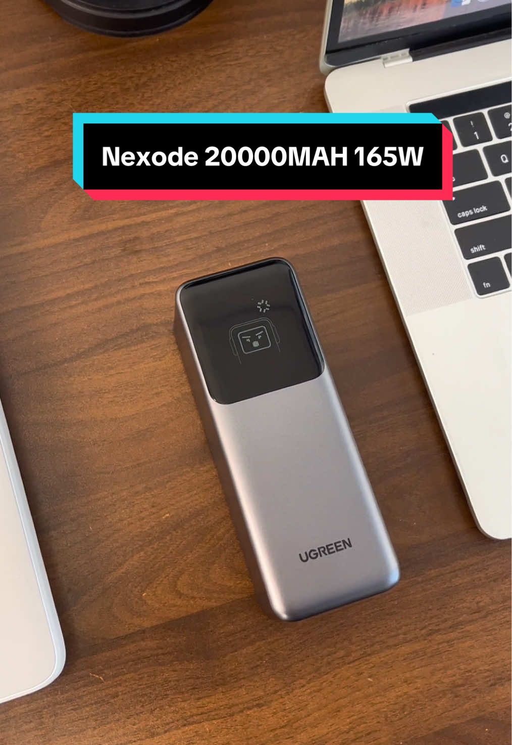 R Nexode Powerbank 20000MAH 165W boleh jadi powerbank one stop solution untuk activity korang! Tahan lama dan support fast charging #ugreen #powerbank #nexode 