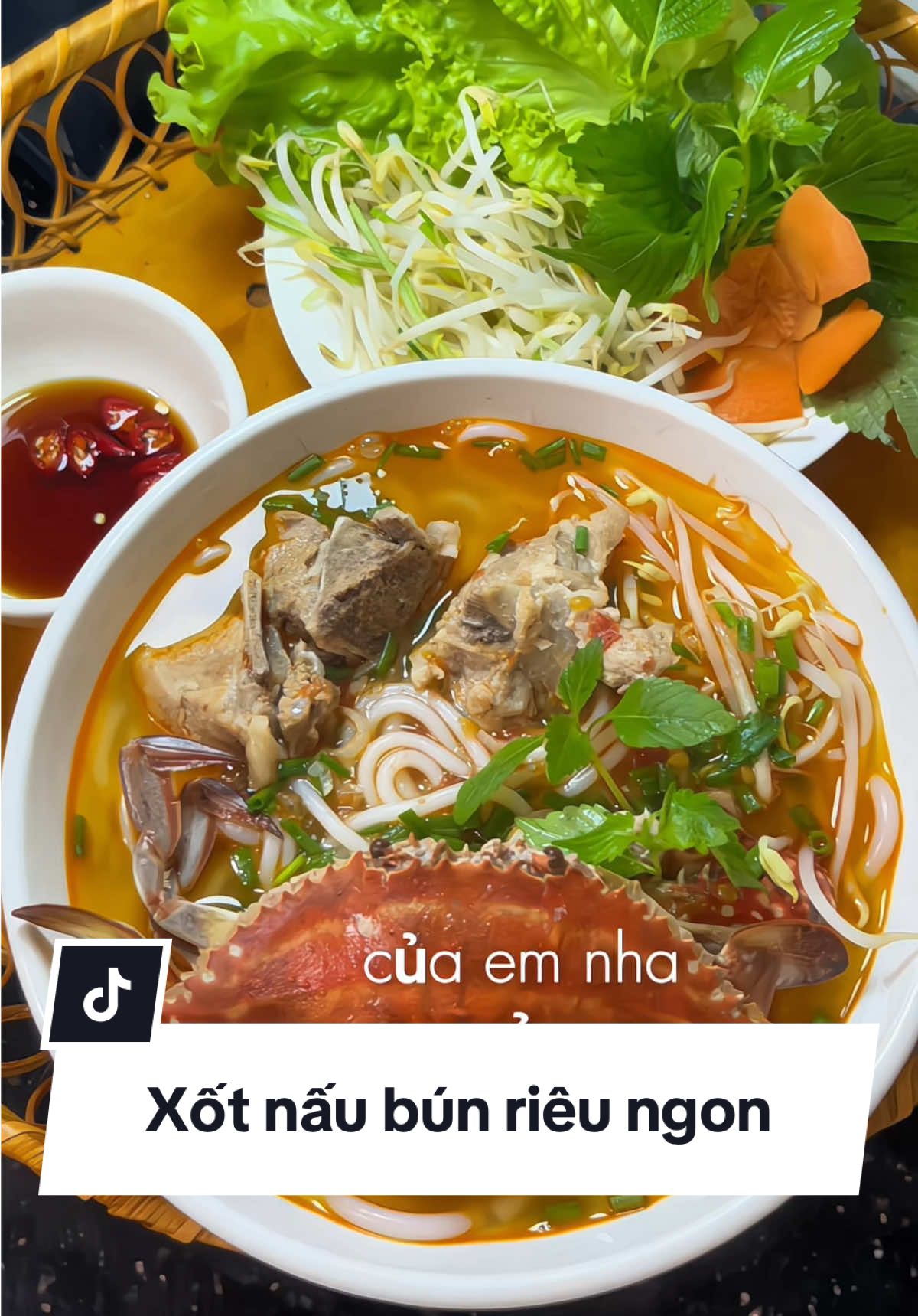 Đây là cách nấu bún riêu tại nhà thơm ngon nhanh gọn lại tiết kiệm chi phí và thời gian nè#bunrieu #bunrieucua #bún #menhatfood #food 