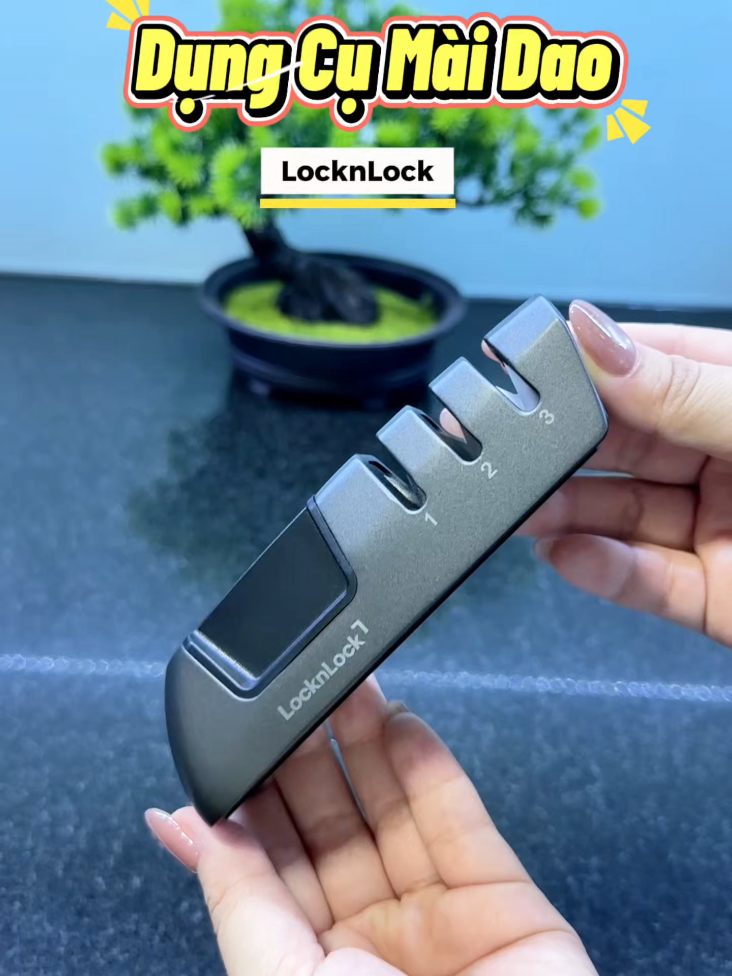 Dụng cụ mài dao LocknLock #joymall #joymalllocklockchinhhang #joymallocknlock #hangchinhhang #mienphivanchuyen #chotdontiktok #tiktokmademebuyit #tiktokshopvn #tiktokhome #tikoktech #dungcumaidao