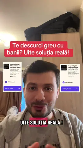 Ai probleme financiare și cauți un venit suplimentar? Descoperă cum poți începe o afacere online profitabilă chiar de azi! 🚀 Descarcă gratuit „Magnet Digital – Ghid complet de marketing digital” și învață pas cu pas cum să vinzi produse digitale fără experiență, doar cu telefonul tău. Oferta e valabilă doar până duminică, nu rata șansa de a-ți schimba viața financiară! 💰 #magnetdigital #afacerionline #venitpasiv #marketingdigital #ghidgratuit         