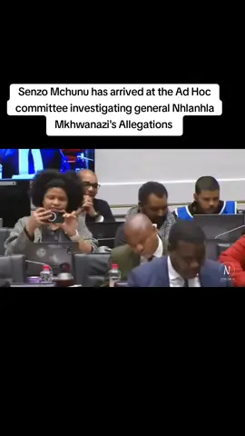 Senzo Mchunu has arrived at the Ad Hoc committee investigating general Nhlanhla Mkhwanazi's Allegations #news #newsstories #SouthAfrica 