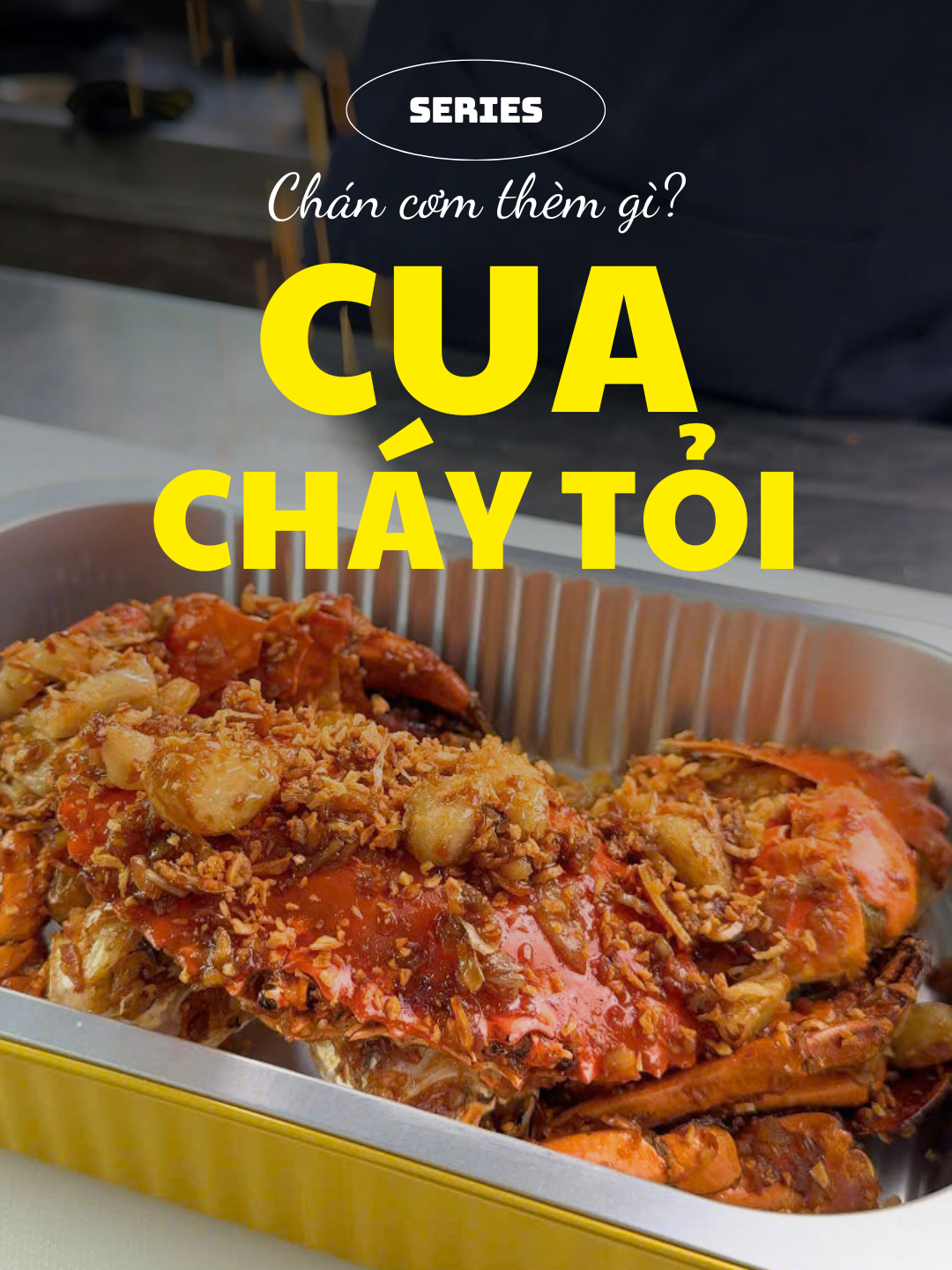 Crab làm cua thịt cháy tỏi mời cả nhà  #crabseafood  #viral  #cuakhonglo  #cua