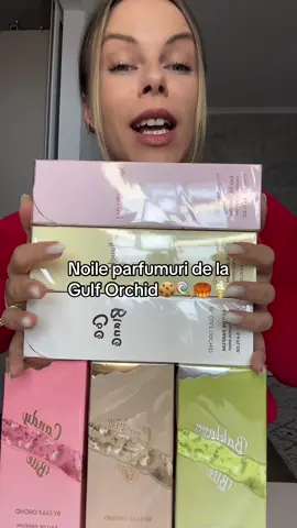 Desfac cu voi noile parfumuri delicioase de la @Gulf Orchid Fragrances 🍭🍪 Cum vi se par sticluțele? Sunt pe măsura așteptărilor?🫠  @orioudh cod reducere ROBERTA10🍦 #parfumuri #unboxing #gulforchid #parfumurinoi #robertastir 