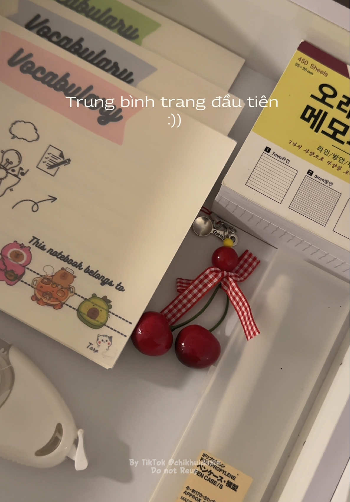 Được trang đầu vở sạch chữ đẹp. Nhìn phát muốn học từ vựng liền :)) #sotuvung #voghituvung #vanphongpham #studytok #xh 