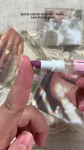 This 2-in-1 Cuticle Oil Pusher Pen changed my nails! Twist for hydrating oil (dries in 5 secs!) + flip to push—nails stay shiny and healthy all week ✨#CuticleCareWin #TikTokShopfalldealsforyou #sassytip