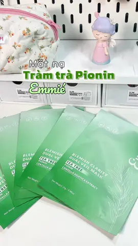 Mặt nạ tràm trà Emmié #viral #review #affiliate #fl #xuhuong 