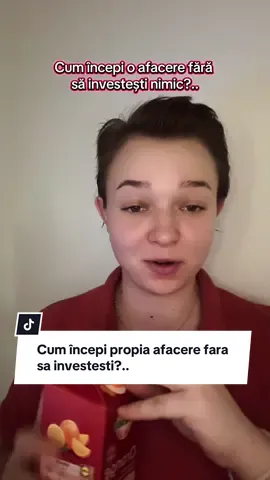 Cum începi propria afacere fără să investești?.. #afacereonline #afacere #venit #venitsuplimentar #muncaonline 