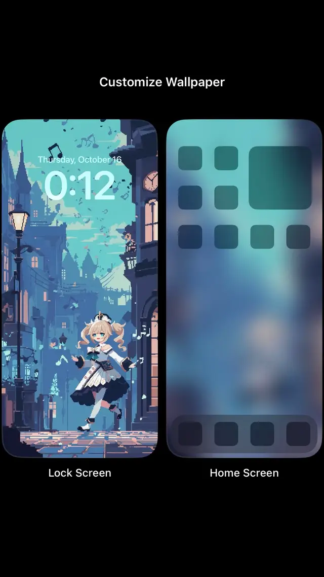 #wallpaper #GenshinImpact #8bit #barbara #nahida #lumine 