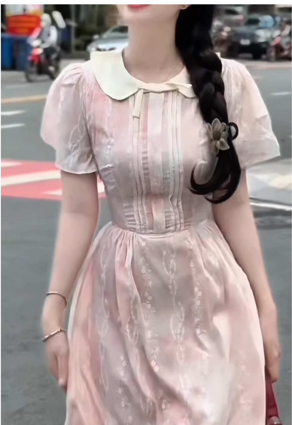 Nhẹ nhàng du dương tiếng ca 🌸🌸 #tutustore #damthietke #thoitrang #D1394 