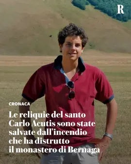 Come per miracolo, le reliquie del santo Carlo Acutis si sono salvate dall’incendio che domenica ha distrutto per sempre il monastero di Bernaga. Si tratta di un frammento di cuore e di una ciocca di capelli del 15enne proclamato santo e patrono di internet lo scorso 7 settembre. Le due reliquie sono state portate via dai vigili del fuoco, implorati dalle monache quando hanno dovuto scappare per mettersi in salvo. Un bene troppo prezioso da custodire ad ogni costo. L'articolo completo di Mariateresa Totaro su Repubblica #rep #carloacutis #lecco #bernaga