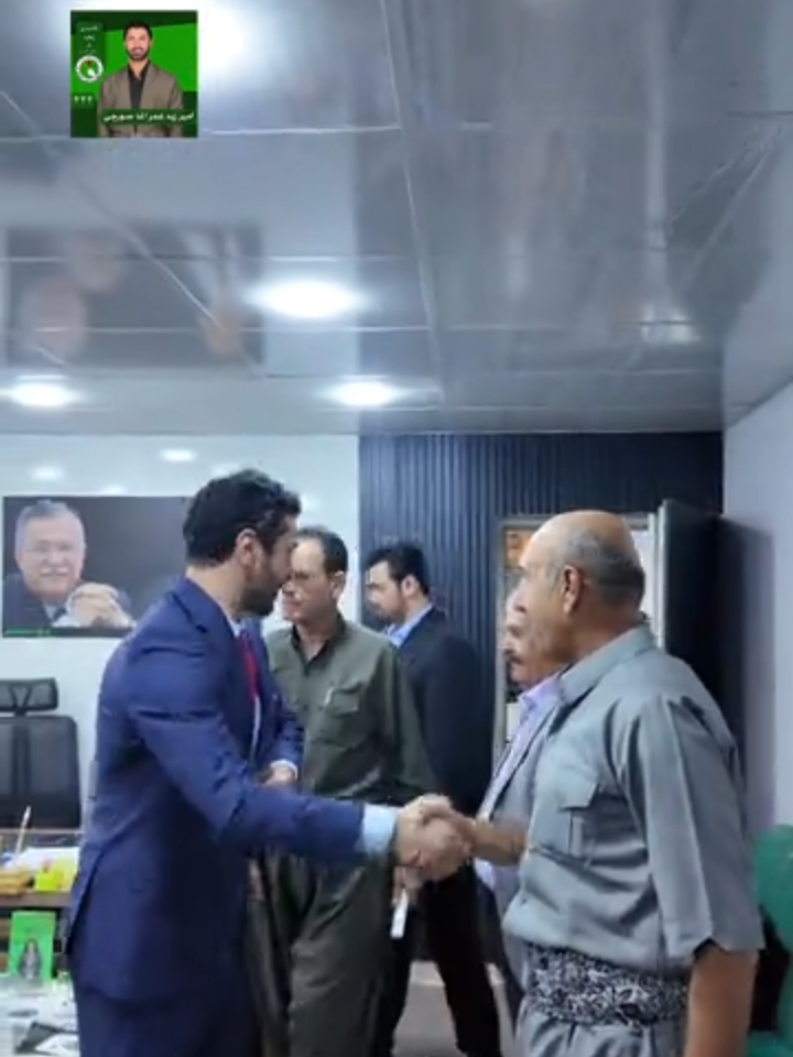 ئەوڕۆ سبیانێ سەردانی کۆمیتەی ١٧ی ڕێکخستن ١٦ی١٠