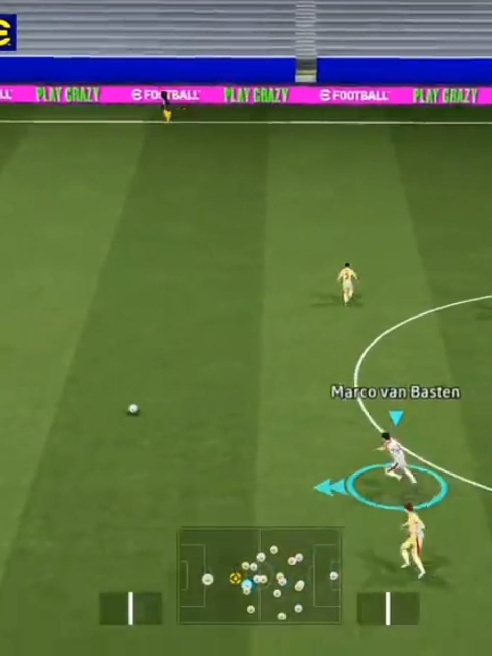 1 vs 1 #vanbasten #efootball #efootballmobile #fyp #viral 