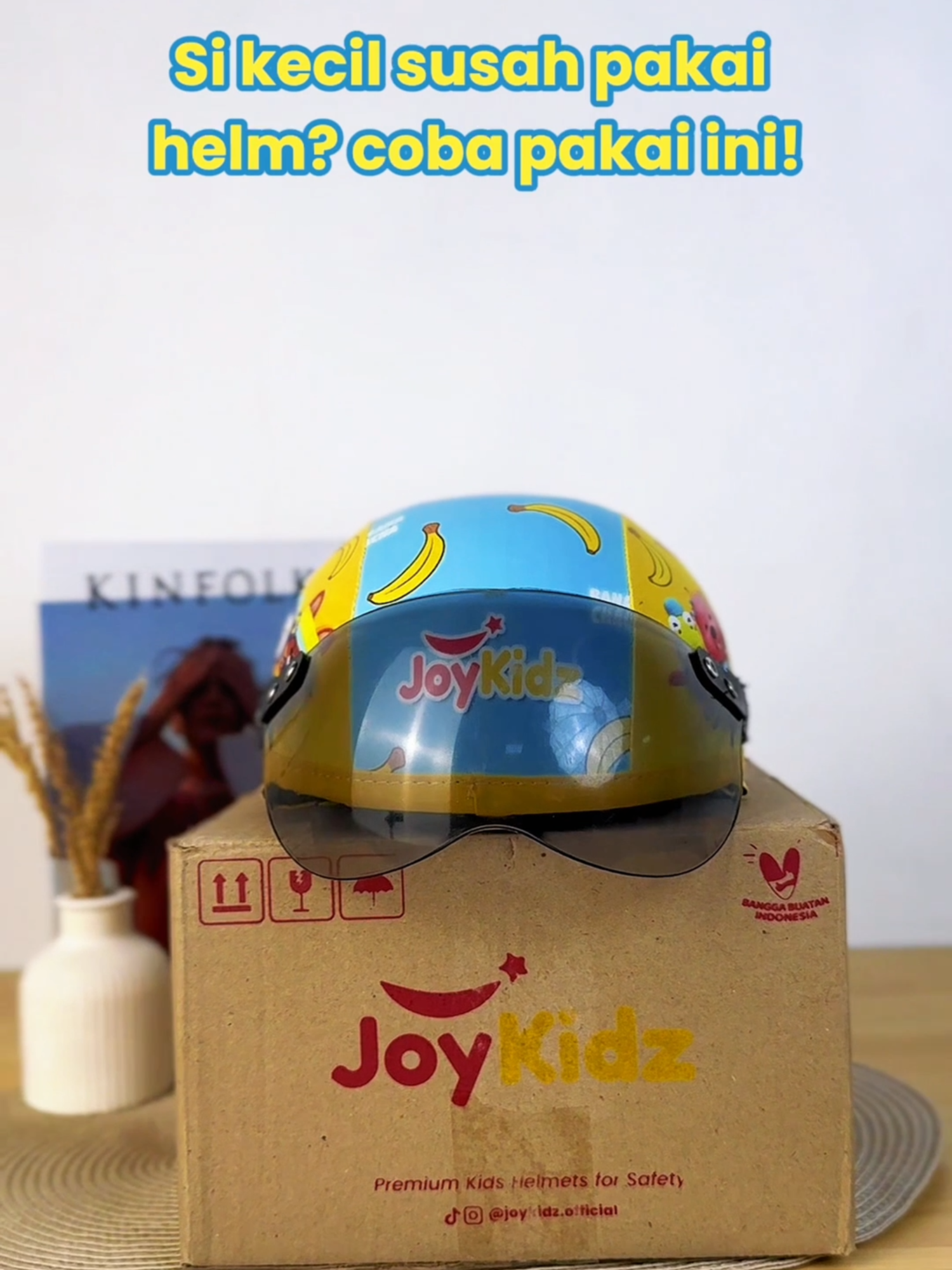 Lucu, aman, dan dalemnya empuk banget Helm Pororo ini bikin bocil makin gaya tapi tetep nyaman #helmet #helmanak #helmanakretro #joykidzhelmet #joykidz #joyfulriding