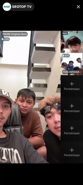kapten lagi live bareng anak anak gsky nih gas join tinggal y2k crew belum gabung@GWSM Original Store #gwsmlovers👹 #4upage #masukberanda #semogafypシ 