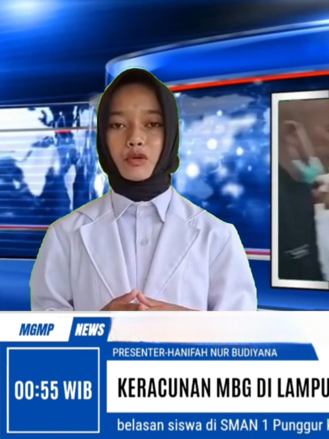 HANIFAH NUR BUDIYANA_SMP N 1 WAY SULAN_MEMBACA BERITA
