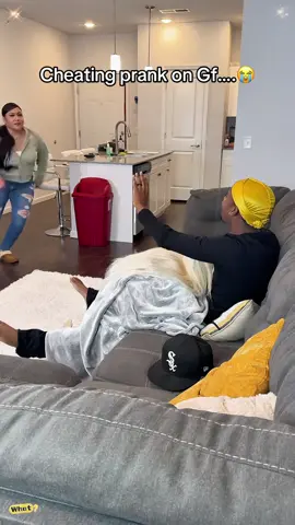 Cheating prank on my wife#tiktok #fyp #foryou #funny #scarecam #prank #❤️❤️❤️#usa 