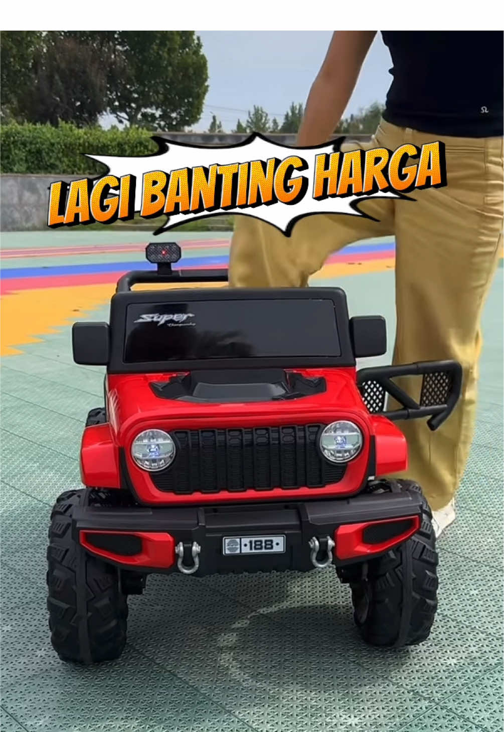 Mainan Mobil Aki Anak Besar ROVER RADIANT PMB M8299 #jeep #mobil #fyp #mainananak 