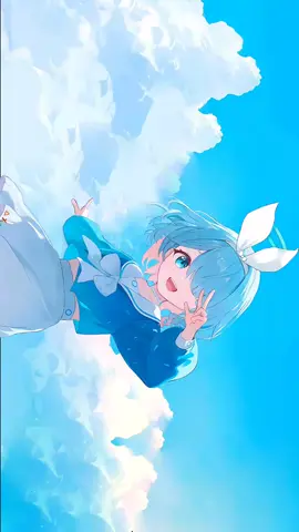 Arona Cloudscape Blue Archive Live Wallpaper #arona #bluearchive #livewallpaper 