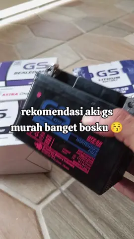 rekomendasi aki gs #akigsoriginal #akigsmurah #akimurahbergaransi 