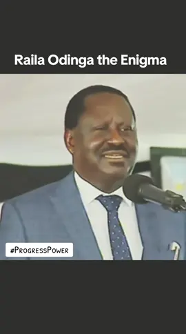 Baba #RailaOdinga the #Enigma  #RAO001 #Agwambo ^ #ProgressPower 