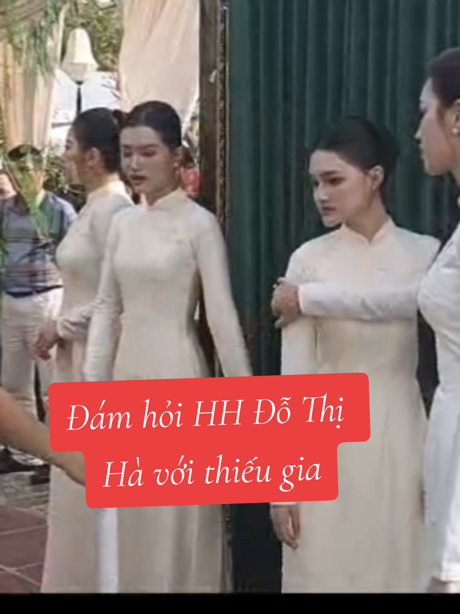 Lễ ăn hỏi Hoa hậu Đỗ Thị Hà với thiếu gia Tập đoàn Sơn Hải #xuhuongtiktok #viral #xuhuong #dothiha #hoahaudothiha 