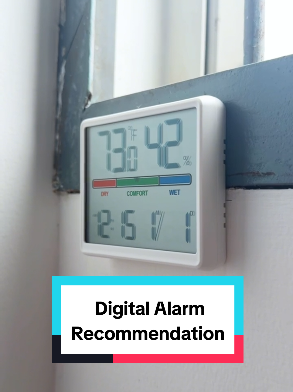 Digital alarm yang tampilannya aesthetic parahh 💥 #joyko #joykoindonesia #homesupplies #alarmclock #fyp 