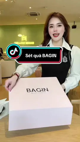 Sét quà cao cấp BAGIN sang xịn, làm quà tuyệt vời luôn ạ#lisacaoreview #xuhuongtiktok2025 #túi #bagin #hopquatang 